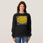 Seventh Grade Smile Groovy Back To School 7th Grad Sweatshirt (Vorne ganz)