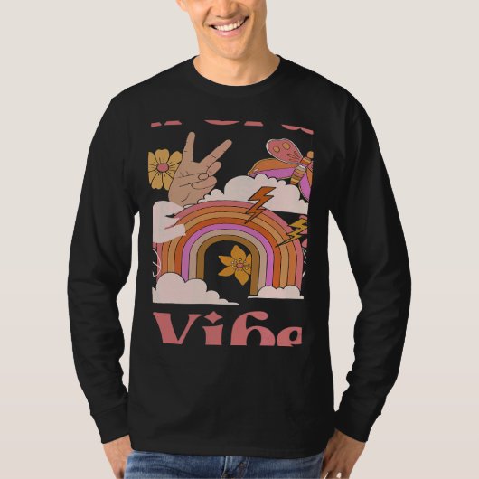 Seventh Grade Vibes Retro 7th Grade Back To School T-Shirt (Vorderseite)