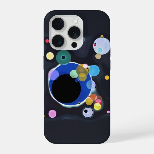 Several Circles, Vassily Kandinsky in digital iPhone Hülle (Rückseite)