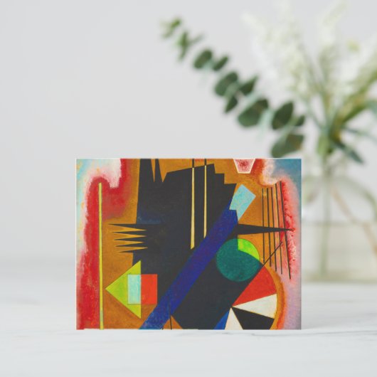 Several Points, 1925 by Wassily Kandinsky Postkarte (Stehend Vorderseite)