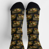 Severin Roese Still Life mit farbenfrohen Traubenf Socken (Oben)
