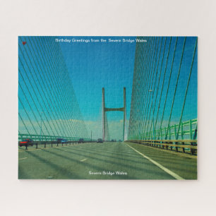 Severn Bridge Wales Jigsaw Puzzle