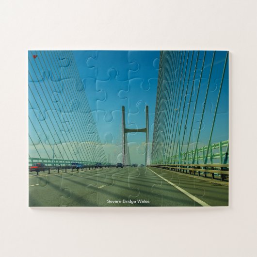 Severn Bridge Wales Puzzle (Horizontal)