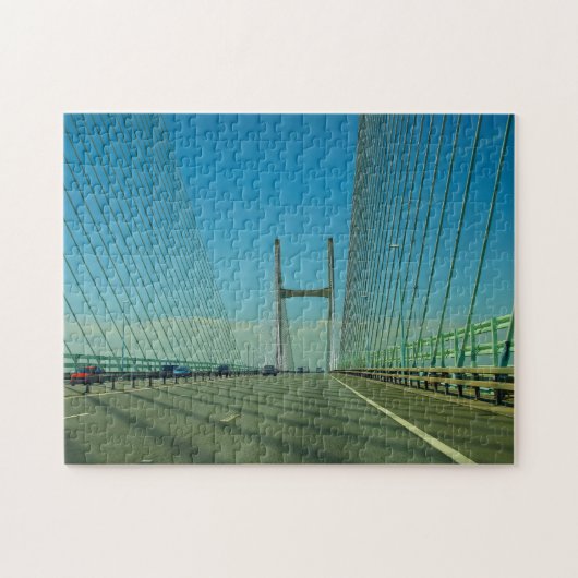 Severn Bridge Wales Puzzle (Horizontal)