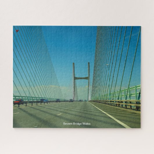 Severn Bridge Wales Puzzle (Horizontal)