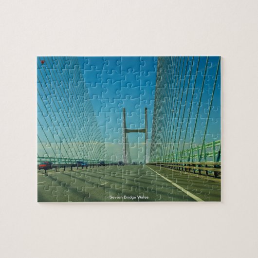 Severn Bridge Wales Puzzle (Horizontal)