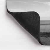 Severn Estuary at Penarth (B&W) Mousepad (Ecke)