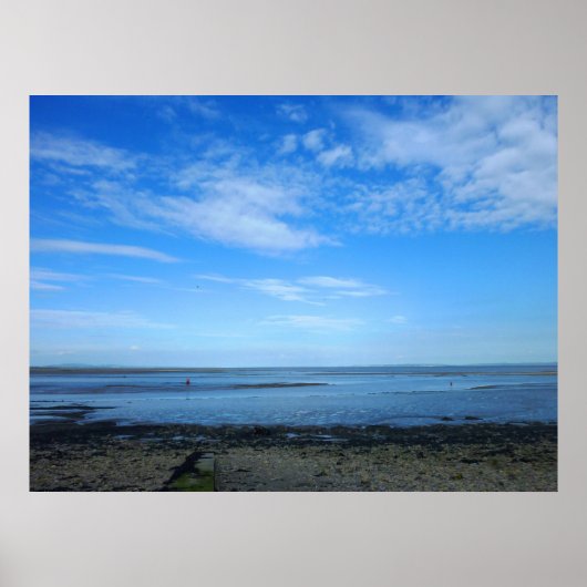 Severn Estuary in Penarth Poster (Vorne)