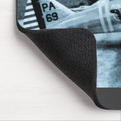 Seversky P-35 Vintage WWII Kämpfer-Flugzeuge Mousepad (Ecke)