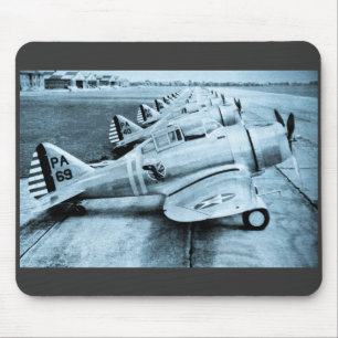 Seversky P-35 Vintage WWII Kämpfer-Flugzeuge Mousepad