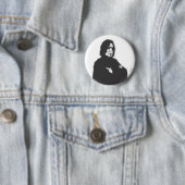 Severus Snape Arms Crossed B-W Button (Beispiel)