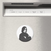 Severus Snape Arms Crossed B-W Magnet (In Situ (Geschirrspüler))