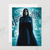 Severus Snape HPE6 1 Postkarte (Vorne/Hinten)