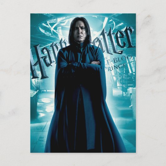 Severus Snape HPE6 1 Postkarte (Vorderseite)