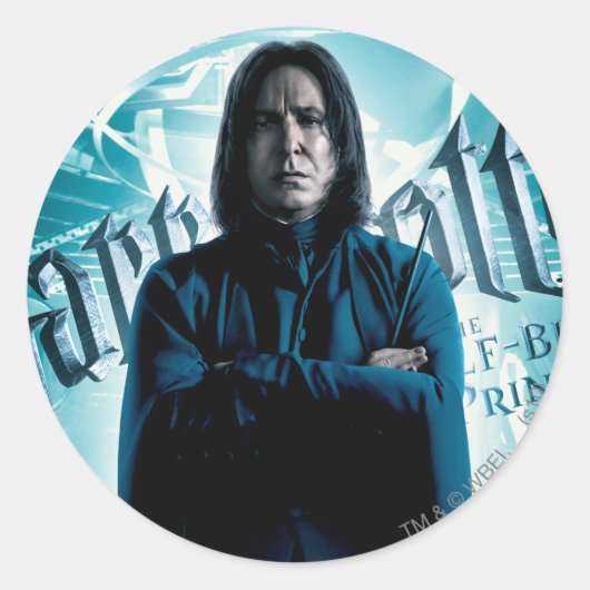Severus Snape HPE6 1 Runder Aufkleber (Vorderseite)