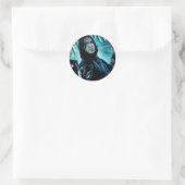 Severus Snape mit Todesessern 1 Runder Aufkleber (Tasche)