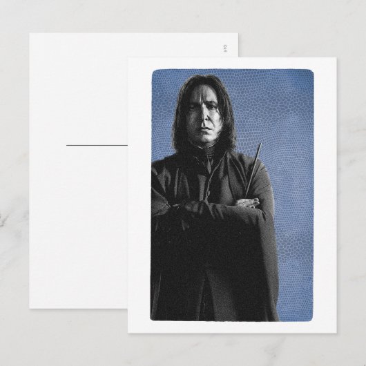 Severus Snape Postkarte (Vorne/Hinten)