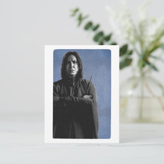 Severus Snape Postkarte (Stehend Vorderseite)