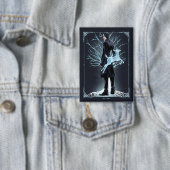 Severus Snapes Hirschkuh-Patronus Button (Insitu)