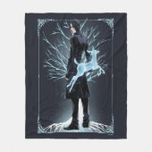 Severus Snapes Hirschkuh-Patronus Fleecedecke (Vorderseite)