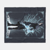 Severus Snapes Hirschkuh-Patronus Fleecedecke (Vorderseite (Horizontal))