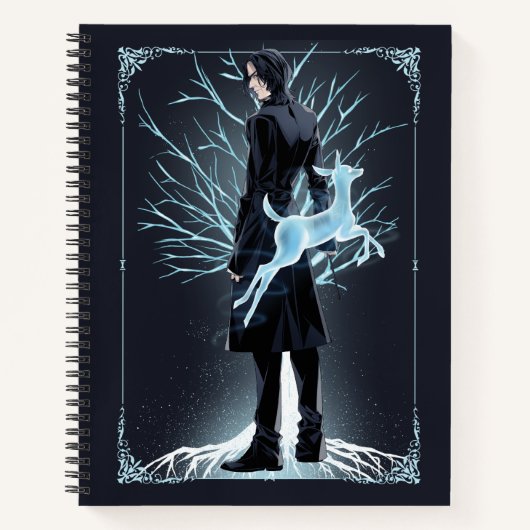 Severus Snapes Hirschkuh-Patronus Notizblock (Vorderseite)