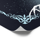 Severus Snapes Hirschkuh-Patronus Poster (Ecke)