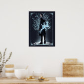 Severus Snapes Hirschkuh-Patronus Poster (Küche)