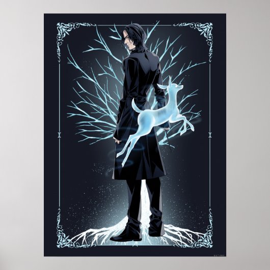 Severus Snapes Hirschkuh-Patronus Poster (Vorne)