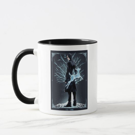 Severus Snapes Hirschkuh-Patronus Tasse (Links)