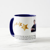 Seveth-Tägige Adv Tasse (Vorderseite Links)