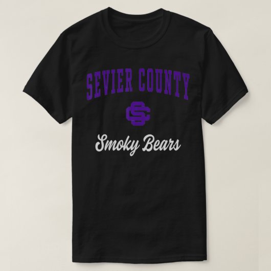 Sevier Landkreis High School Smoky Bears T-Shirt (Design vorne)