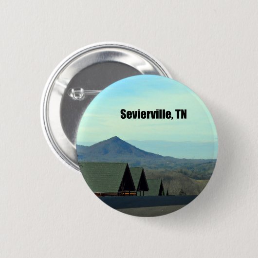 Sevierville, Tennessee Button (Vorne & Hinten)