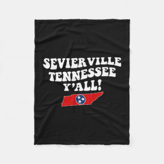 Sevierville Tennessee Y'all Tn Southern Vacation  Fleecedecke