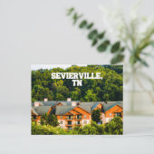 Sevierville TN Postcard Postkarte (Stehend Vorderseite)