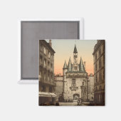 Sevigne Gate, Bordeaux, Frankreich Magnet (Vorderseite/Rückseite)