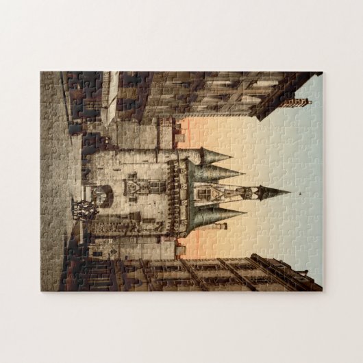 Sevigne Gate Castle, Bordeaux Frankreich Puzzle (Horizontal)