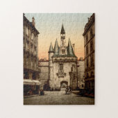 Sevigne Gate Castle, Bordeaux Frankreich Puzzle (Vertikal)