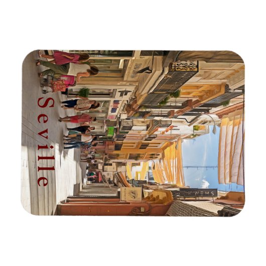 Sevilla. #10. magnet (Horizontal)