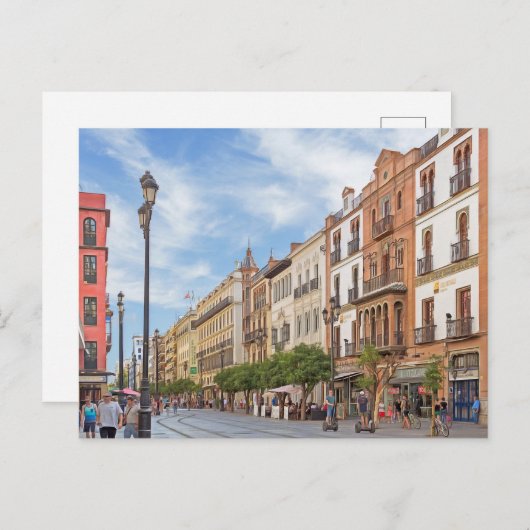 Sevilla. #16. postkarte (Vorne/Hinten)
