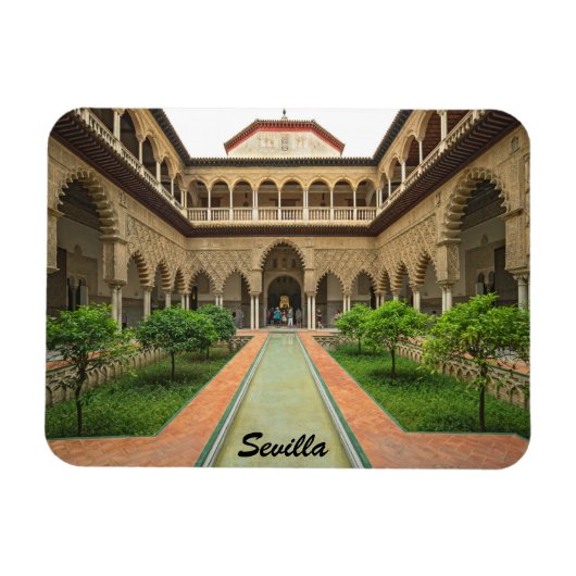Sevilla-Alcazar Magnet (Horizontal)