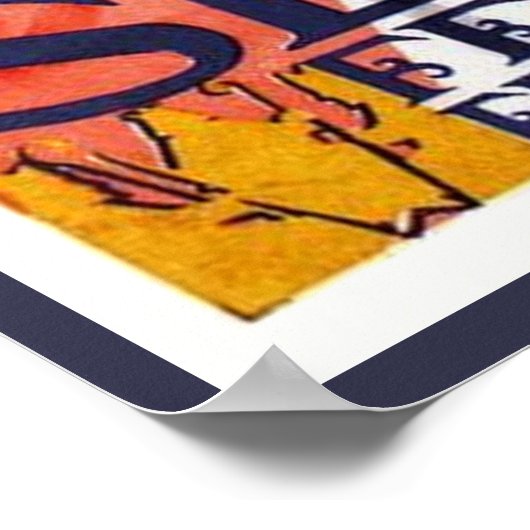 Sevilla Andalusien Poster (Ecke)