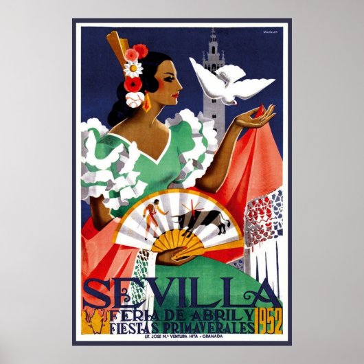 Sevilla Andalusien Poster (Vorne)