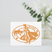 Sevilla-Briefmarke Postkarte (Stehend Vorderseite)