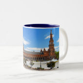 Sevilla - Das echte Spanien Zweifarbige Tasse (VorderseiteRechts)