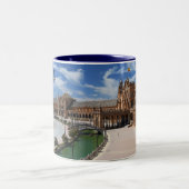 Sevilla - Das echte Spanien Zweifarbige Tasse (Mittel)