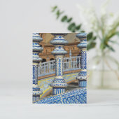 Sevilla Dekorative Details Postkarte (Stehend Vorderseite)