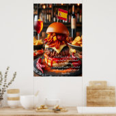 Sevilla Größe: Chorizo Sensation 24x36 Poster (Küche)