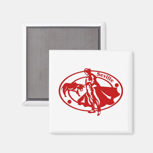Sevilla Magnet (Vorderseite/Rückseite)