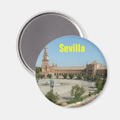 Sevilla-Magnet Magnet (Vorderseite/Rückseite)